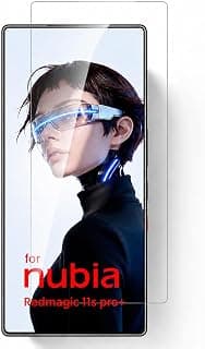 Ultra clear ultra thin touch sensitive gaming tempered glasses screen protector with fingerprint support and olephobic coating for ZTE nubia RedMagic 11S Pro+