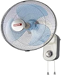 Quiet Wall Fan ,White,17in,WFH-170