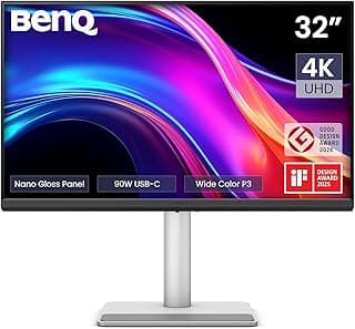 MACBOOK MA320UP 32" IPS LED Nano Gloss Panel 60Hz UHD 4k 99% sRGB 97% P3 HDR10 USB C Charger 2 HDMI, 2 USB C, 2 USB A, 3Y