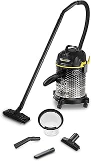 Karcher DVAC 2200 Dry Vacuum Cleaner – 2200W Powerful Suction, 22 L Large Dust Container, Adjustable Suction, Blower Function & Multifunction Nozzles - 1.723-975.0
