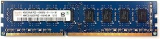 ذاكرة رام للكمبيوتر المكتبي سعة 4GB نوع DDR3 PC3-10600 بتردد 1333MHz وزمن وصول CL9 وجهد 1.5V و240 دبوس غير مخزنة مؤقتًا HMT351U6CFR8C-H9 من هاينكس