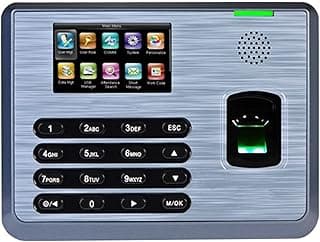 Booking in Vending Machine TX628 Fingerprint Time Attendance with 12 5KHZ RFID Card Reader TCP/IP USB WIFI Employer Biometric Time Attendance For Employees Small Business (Color : TX628-WIF
