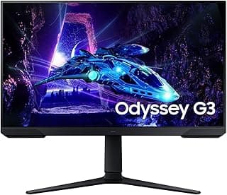 شاشة ألعاب اوديسي G30D 32 بوصة LS32DG302EMXU، معدل تحديث 180Hz ووقت استجابة 1 مللي ثانية (MPRT)، مع ايه ام دي فري سينك وحماية العين وتقليل وميض الشاشة، بدون حواف من 3 جوانب، على حامل مريح من سامسونج