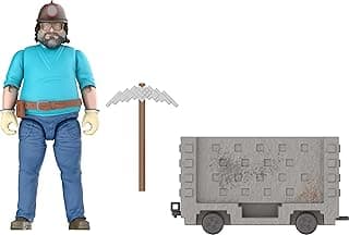 Mattel Minecraft Action Figure Set, Explosive Escape in the Lore with 10 cm Steve Figure and Mining Accessories, Movie Inspired Toy Collectible Figure, JGP20