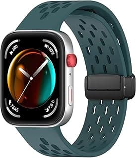 سوار سيليكون من Fekra لساعات هواوي Fit 4 Pro/Fit 4/ Fit 3، سوار رياضي بمشبك مغناطيسي