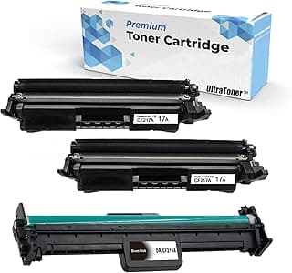 2+1 ® Compatible Replacement for HP 19A CF219A Drum Unit & HP 17A CF217A hp 17a cf217a Black Cartridge for HP Printer Laserjet Pro M102a M102w MFP M130a MFP M130fn MFP M130fw MFP
