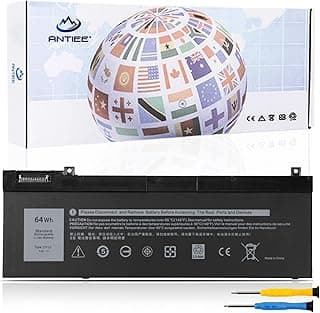 بطارية لابتوب 64Wh 5TF10 بديلة لأجهزة ديل Precision 7730 7740 7530 7540 P34E P34E001 P34E002 P74F P74F001 P74F002 NYFJH RY3F9 0RY3F9 7M0T0TR 6 GHXK Y 7.6 V 8000 mAh