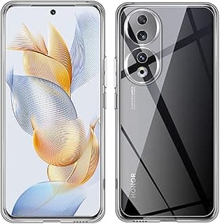 Case Compatible with Honor 90, [HD Clear] [Anti-Yellow] Transparent TPU Phone Case Cover Shockproof Anti-Scratch Anti-Yellow for Mobile Phone
