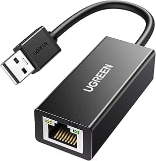 UGREEN Ethernet Adapter USB 2.0 to 10 100 Network RJ45 LAN Wired Adapter (cr110)
