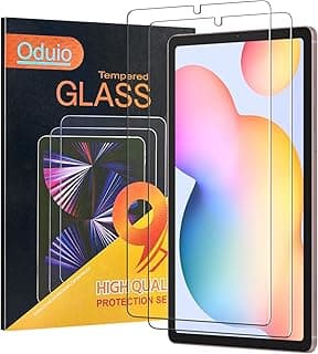 سكرين بروتكتور لتابلت سامسونج Galaxy Tab S6 lite 10.4 بوصة 2022/2020، زجاج مقوى 9H (عبوة 2 قطعة)