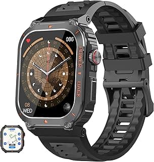 Nihemin Smart Watch (GPS+Map, Black)