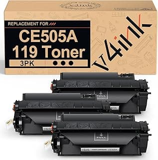 CE505A 119 Toner Compatible Replacement for HP 05A Canon 119 Toner Cartridge Black for HP P2035 P2035n P2055dn P2055 P2055d, Canon imageCLASS MF414dw MF416dw MF419dw Printer 3-Pack