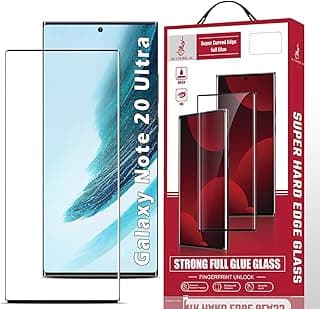 Dl3 Mobilak Screen Protector for Samsung Galxay Note 20 Ultra, Tempered Glass Screen Saver Premium HD Protective, Scratch Resistant, NO-Bubble, 9H Hardness, Full Coverage Film