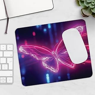 Mega Jo Mouse Pad with Anti-slip Rubber Base, Multicolour HD Sublimation Print, Smooth Polyester Surface, 22x18 cm, for Office and Gaming (MJ mouse22)