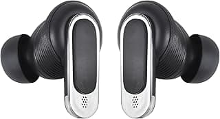 GEB820 TWS Earbuds ANC+ENC – Black | LED Touch Screen, Deep Bass, Waterproof Wireless Earbuds