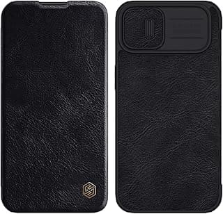 Nillkin qin pro leather flip cover for iphone 14 plus 6.7 inch 2022 - black