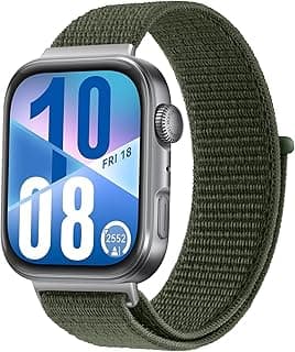 Nylon Strap for Huawei Watch Fit 5 / Fit 5 Pro / Fit4 / 4 Pro/Fit 3 Band, Men and Women Breathable Elastic Bracelet, Adjustable Straps Replacement Band Sport Watchband
