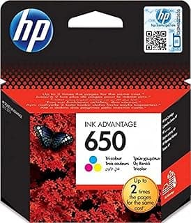 650 Ink Cartridge, Tri-Color, CZ102AK
