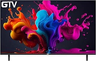 GTV 32 Inch Frameless HD Standard LED TV, Black - GTVLD32NA