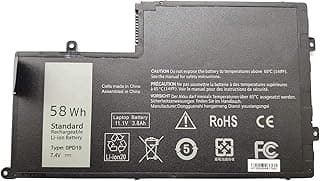 0PD19 TRHFF 0R0JM6 Laptop Battery Replacement for Dell Inspiron 14 5442 14 5443 14 5445 14 5447 14 5448 14 5457 15 5542 15 5543 15 55 45 15 5547 15 5548 15 5557 Latitude 3450 3550(7.4V 58Wh)