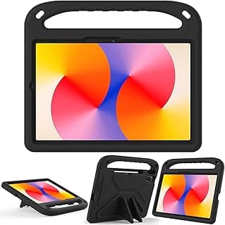 for Huawei MatePad SE 11 inch 2024 Kids Case, Lightweight EVA Kid Friendly Shockproof Case,Handle Stand Heavy Duty Tablet Cover (black)