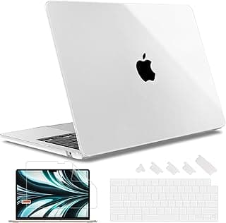 May Chen Compatible with [2022 Newest Release] MacBook Air 13.6 Inch Model A2681, Plastic Hard Shell Case for MacBook Air 13 inch Apple M2 Chip with Liquid Retina Display Fits Touch ID, Crystal Clear
