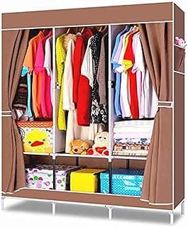 Portable Metal and Cloth Safari Closet