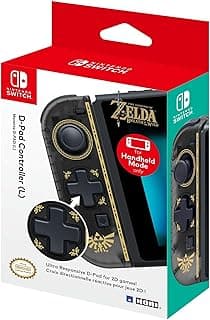 يد تحكم هوري D-Pad (يسار) (Zelda) مرخصة رسمياً - نينتندو سويتش
