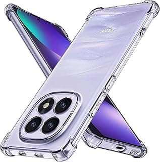 Redmi Note 15 5G Case Camera Protection Shockproof Cover Slim Silicone Anti-Scratch Transparent TPU Bumper Never Yellow Mobile Phone Case for Redmi Note 15 Clear