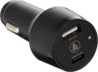 شاحن سيارة، USB-C، من هاما بتقنية الشحن السريع (بي دي) / كوالكوم + USB-A طاقة 30 وات