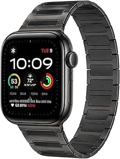 Fekra Metal Straps Compatible with Apple Watch Ultra Strap 49mm 46mm 45mm 44mm 42mm, Band with Strong Magnetic Closure Designed for iWatch Ultra Ultra 2 Series 11 10 9 8 7 6 5 4 3 2 1 SE