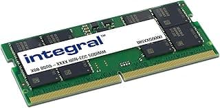 وحدة ذاكرة DDR5 سعة 8GB نوع SO-DIMM سرعة 5600MHz بتصنيف PC5-44800 وتوقيت CL46 مخصصة لأجهزة اللاب توب والماك بوك ووحدات NUC من انتجرال