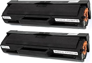 خرطوشة حبر متوافقة Pure-Color W1106A لـ اتش بي 106A W1106 ليزر MFP 107w 107a 135a 135wg 135w 137fnw 135ag 107r 137fwg، ليزر 107135137 (2 شريحة سوداء)