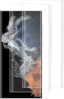 Screen Protector for Samsung S22 Ultra UV Tempered Glass, Film HD Screen Saver, 9H Hardness, Bubble-free Screen Replacement Protector Film for Samsung s22 ultra-UV (2 Pack)