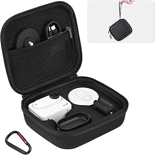 for Insta 360 GO 3S / GO 3 Carrying Case, Nylon Hard Shockproof Protective Case for Insta360 GO 3S / GO3 Vlogging Action Camera Accessory