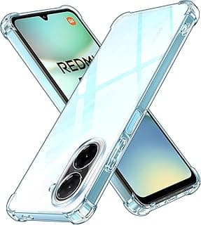 Case Compatible with Xiaomi Redmi A5 4G, Cover Silicone Transparent TPU Gorilla Anti-shock Protector Camera Shockproof Corners - Clear