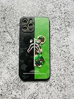 Cartoon Gloomy Bear 3D Silicone Cover for iPhone 13