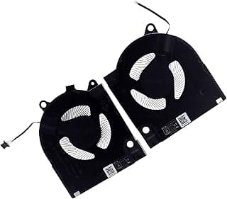 Deal4GO 12v CPU & GPU Graphics Cooling Fan Replacement for Dell G15 5510 5511 5515 2021 (RTX 3060 & RTX 3050 Graphics Card)