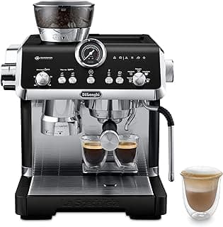 ماكينة اسبريسو La Specialista Opera EC9555.BK مع مطحنة قهوة مدمجة، خاصية القهوة الباردة، ذراع تبخير للحليب، تتضمن ملحقات، 1550 وات