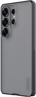 جراب نيلكين UNBLACK Super Frosted Pro متوافق مع سامسونج Galaxy S26 Ultra، مضاد للخدش والانزلاق (أسود شفاف)