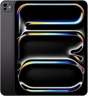 Apple iPad Pro 13-inch (M5) 512GB: Ultra Retina XDR display, Landscape 12MP Front Camera/12MP Back Camera, LiDAR Scanner, Wi-Fi + 5G Cellular, All-Day Battery Life — Space Black