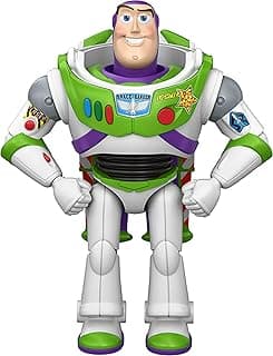 Disney Pixar Toy Story 5 - Buzz Lightyear Ready to Launch, 25cm Action Figure with 12 Movable Joints, Special Function to Open Wings and Design from the Movie, 3+ Years, JKV39