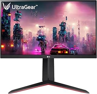 LG شاشة العاب الترا جير IPS 60 سم (24 انش)، FHD 1920×1080، 1 مللي ثانية، 144 هرتز، AMD فري سينك ¢ متوافقة مع HDR 10، sRGB 99% (الطباع)، DP، HDMI، حامل ضبط الارتفاع والامالة والمحور، 24GN65R (اسود)