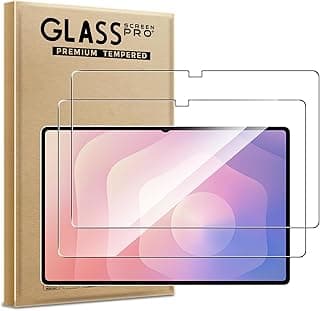 [2-Piece Tempered Glass Screen Protector for Samsung Galaxy Tab S11 Ultra 14.6 Inch [9H Hardness][Anti-Scratch][Anti-Fingerprint][Bubble Free] Protective Film for Samsung Tab S11 Ultra