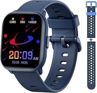 Kids Watch for Girls Boys with IP68 Waterproof, Girls Watch with 19 Sports Modes, Sleep Tracking, Pedometer, Stopwatch, Kids Activity Tracker, Birthday Gifts for Girls Age 6-15 Years Old