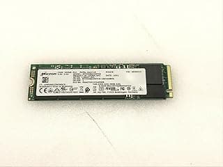 وسيط تخزين داخلي ذو حالة ثابتة 256GB بمنفذ PCIe NVMe M.2 2280 SSD من ميكرون MTFDHBA256TCK او اي ام