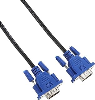 كابل VGA (1.5 متر، اسود وازرق)