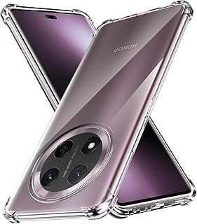 جراب شفاف لهاتف Honor X9c 5G، جراب TPU ناعم ومضاد للصدمات مع حماية هوائية ضد الخدش