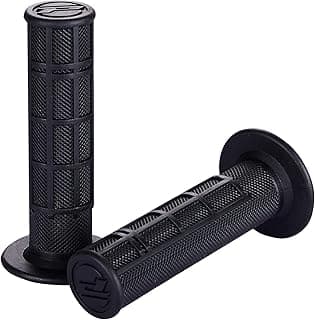 7/8'' ATV Grips Universal Handlebar Grips Soft Rubber Motorcycle Grip for ATV Polaris Thumb Throttle Kid Youth 4 Wheeler Quad 400ex