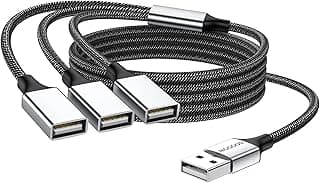 محول USB ذكر إلى USB 2.0 أنثى، محول USB إلى USB C OTG متوافق مع ماك بوك برو، كروم بوك، بيكسل بوك، مايكروسوفت سيرفس جو، سامسونج جالكسي S20 S21 S22 بيكسل